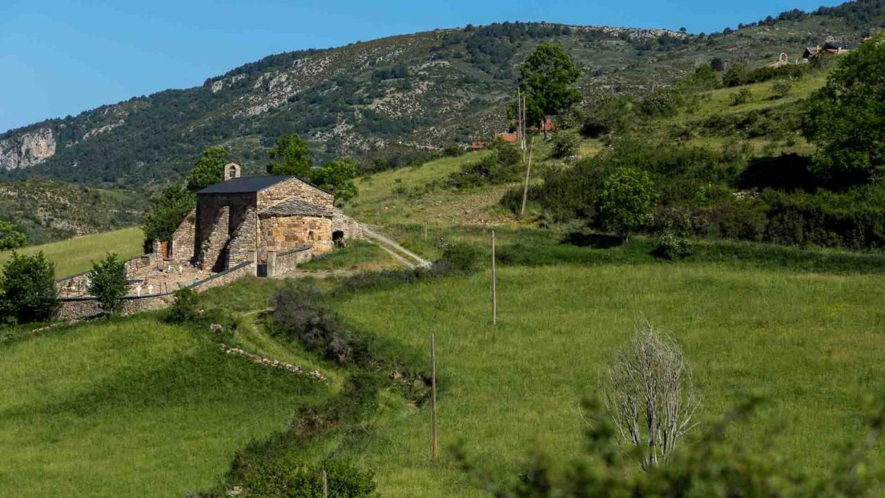 Casa Rural Cal Rossa De Taus Spa Exterior foto